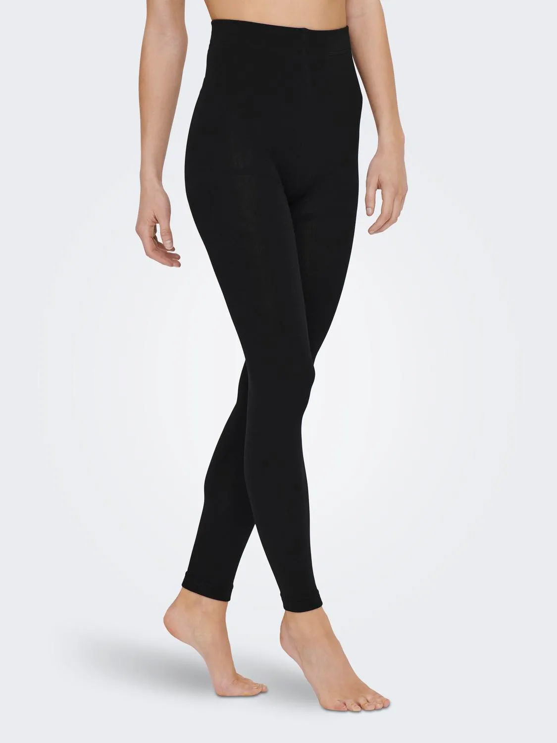 Only - Kenja Fleece Leggings Svart