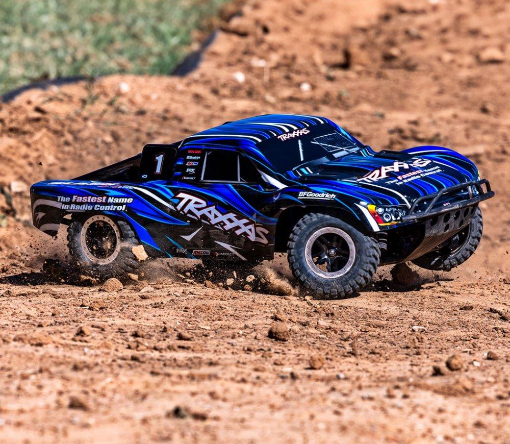 Traxxas Slash 4x4 VXL Clipless RTR TQi TSM EHD Blå - 6