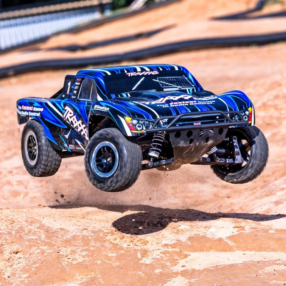 Traxxas Slash 4x4 VXL Clipless RTR TQi TSM EHD Blå - 7