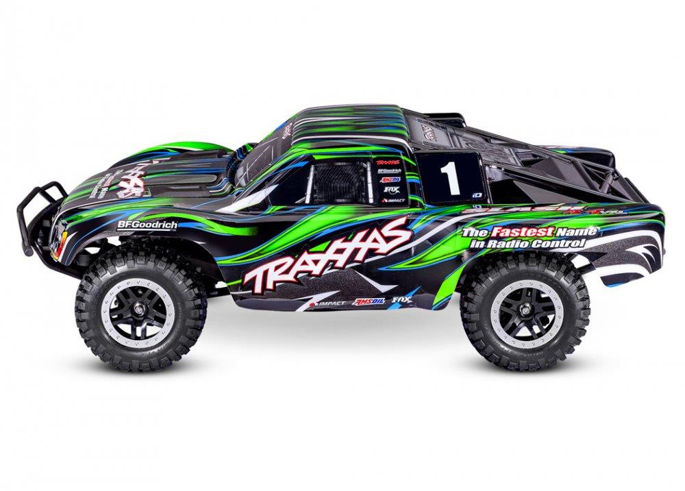 Traxxas Slash 4x4 VXL Clipless RTR TQi TSM EHD Grön - 2