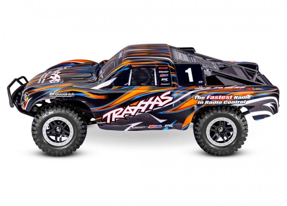 Traxxas Slash 4x4 VXL Clipless RTR TQi TSM EHD Orange - 3