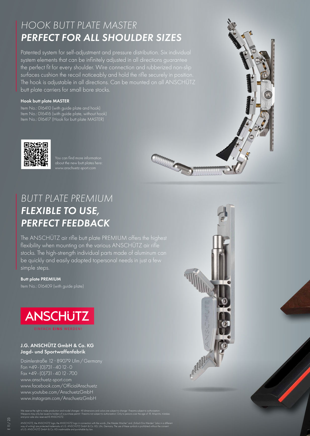 ANSCHÜTZ  FLYER Sport program 2023 - 8