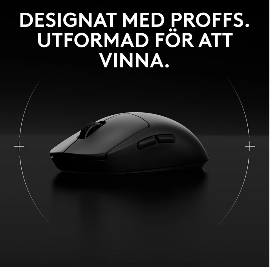 Logitech Pro 2 Lightspeed - trådlös gamingmus med hög precision - 3