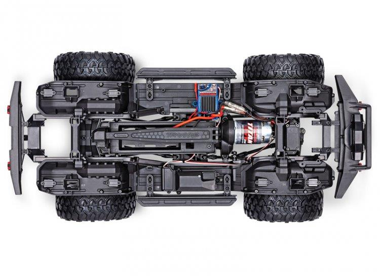 Traxxas TRX-4 Sport Scale Crawler High Trail Truck 1/10 RTR Grå - 5