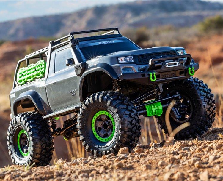 Traxxas TRX-4 Sport Scale Crawler High Trail Truck 1/10 RTR Grå - 10