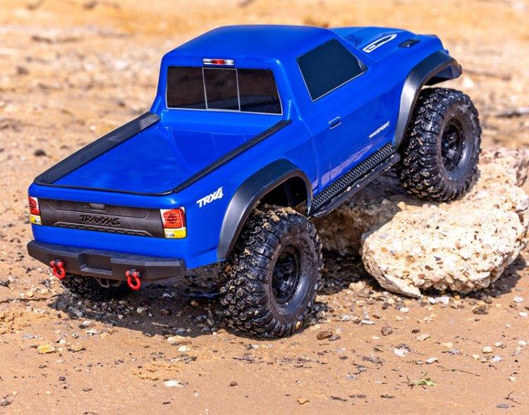 Traxxas TRX-4 Sport Scale Crawler Truck 1/10 RTR Clipless Blå - 7