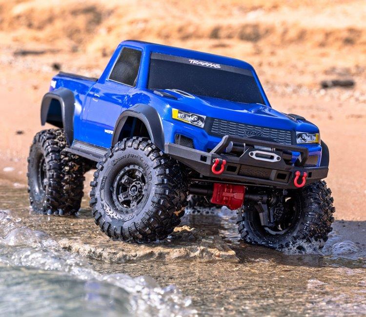 Traxxas TRX-4 Sport Scale Crawler Truck 1/10 RTR Clipless Blå - 8