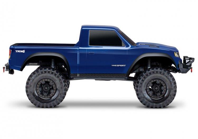 Traxxas TRX-4 Sport Scale Crawler Truck 1/10 RTR Clipless Blå - 4
