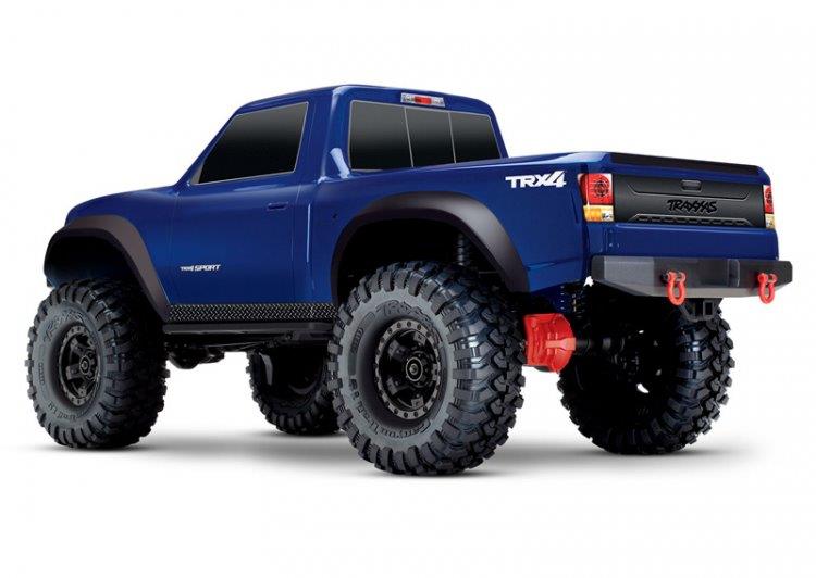 Traxxas TRX-4 Sport Scale Crawler Truck 1/10 RTR Clipless Blå - 2