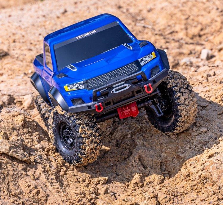 Traxxas TRX-4 Sport Scale Crawler Truck 1/10 RTR Clipless Blå - 6