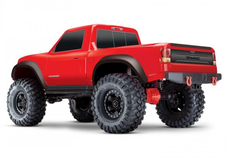 Traxxas TRX-4 Sport Scale Crawler Truck 1/10 RTR Clipless Röd - 2