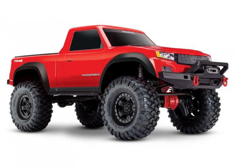 Traxxas TRX-4 Sport Scale Crawler Truck 1/10 RTR Clipless Röd