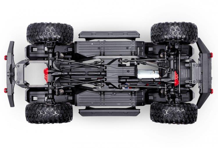 Traxxas TRX-4 Sport Scale Crawler Truck 1/10 RTR Clipless Röd - 6