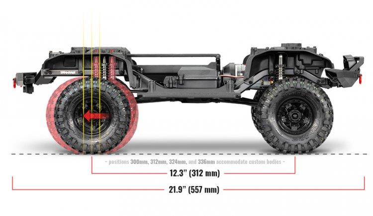 Traxxas TRX-4 Sport Scale Crawler Truck 1/10 RTR Clipless Tan - 12