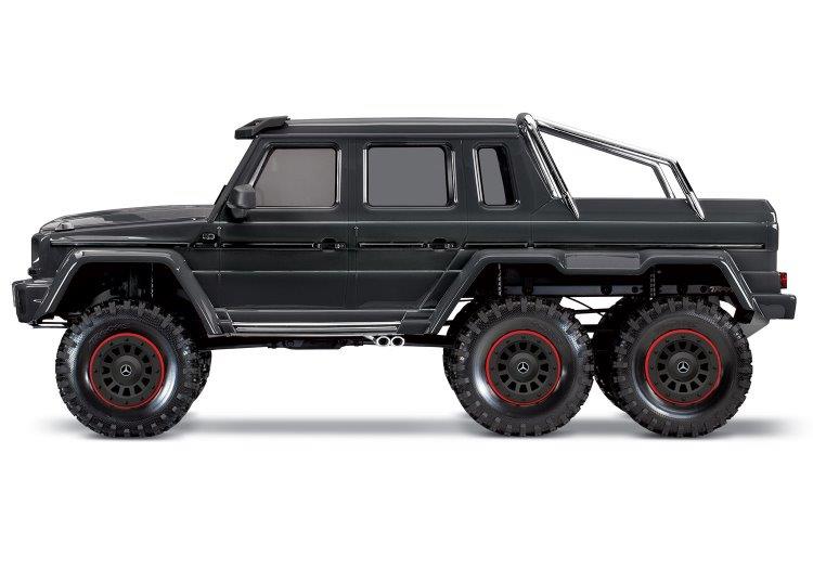 Traxxas TRX-6 Mercedes-Benz G63 AMG 6X6 TQi RTR Clipless Svart - 2