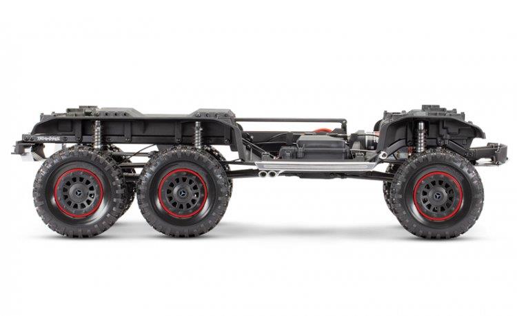 Traxxas TRX-6 Mercedes-Benz G63 AMG 6X6 TQi RTR Clipless Svart - 6