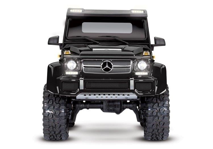 Traxxas TRX-6 Mercedes-Benz G63 AMG 6X6 TQi RTR Clipless Svart - 3