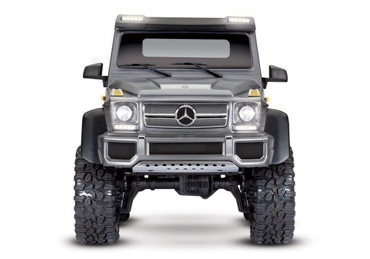 Traxxas TRX-6 Mercedes-Benz G63 AMG 6X6 TQi RTR Clipless Silver - 4