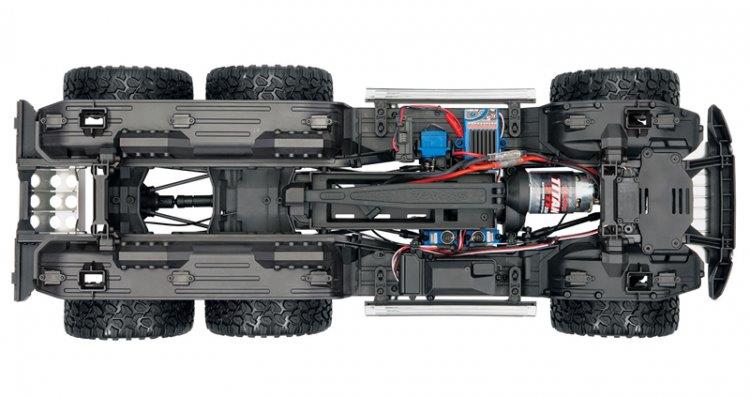 Traxxas TRX-6 Mercedes-Benz G63 AMG 6X6 TQi RTR Clipless Silver - 8