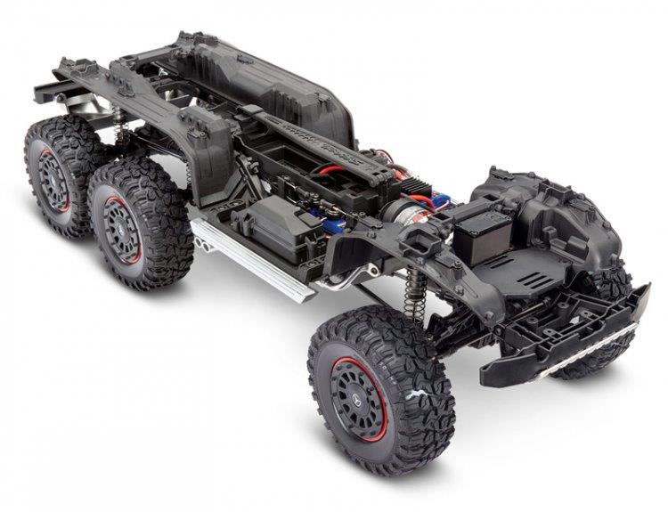 Traxxas TRX-6 Mercedes-Benz G63 AMG 6X6 TQi RTR Clipless Silver - 5