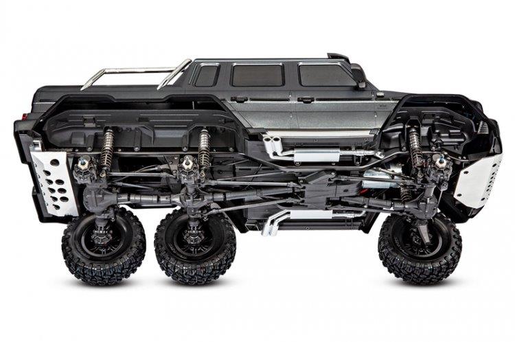 Traxxas TRX-6 Mercedes-Benz G63 AMG 6X6 TQi RTR Clipless Silver - 9