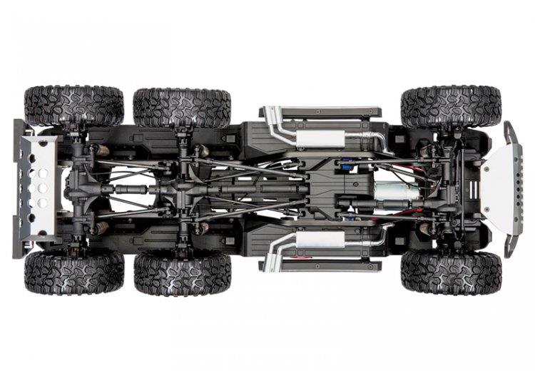 Traxxas TRX-6 Mercedes-Benz G63 AMG 6X6 TQi RTR Clipless Silver - 6