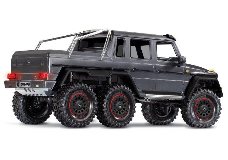 Traxxas TRX-6 Mercedes-Benz G63 AMG 6X6 TQi RTR Clipless Silver - 3