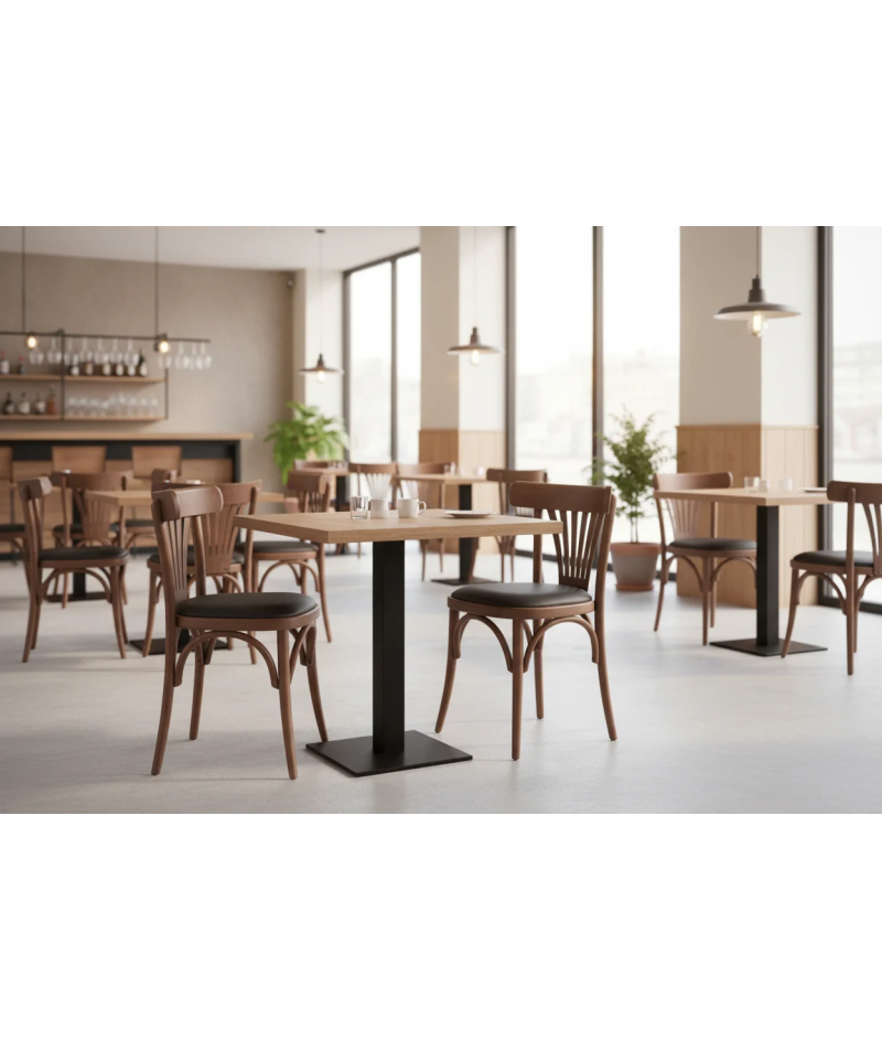 Restaurangstol i trä valnöt olika modeller - 4