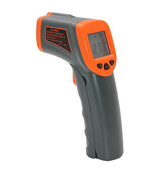IR termometer -32°C till+380°C Drivs av 2xAAA batterier (ingår)