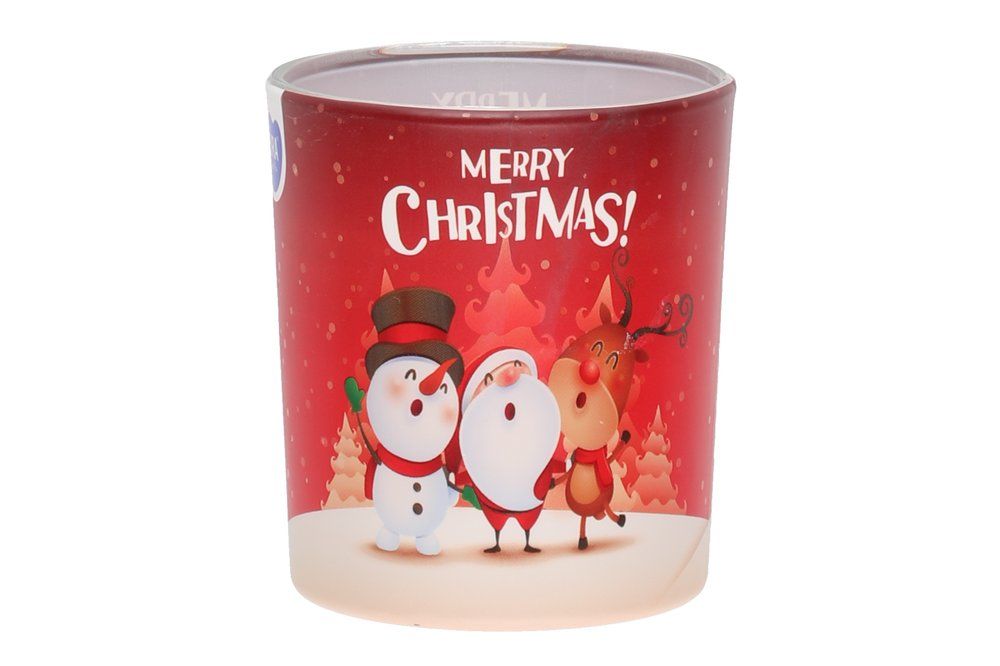 Doftljus i glasburk, Merry Christmas - 3