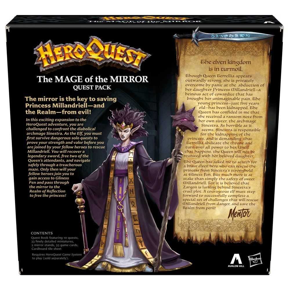 HeroQuest Mage of the mirror tilläggsdel quest - 3