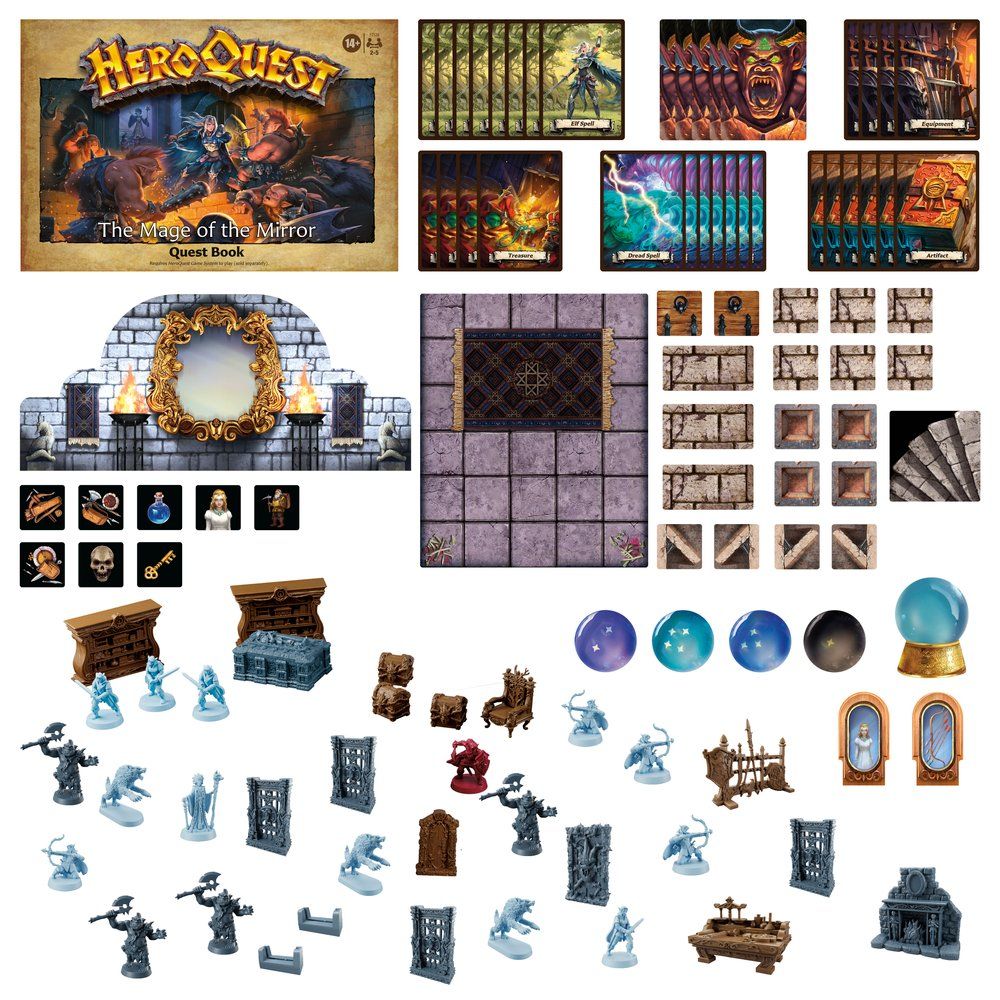 HeroQuest Mage of the mirror tilläggsdel quest - 5