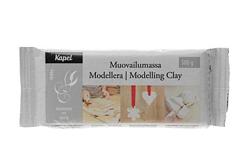 Modellera 500 g vit