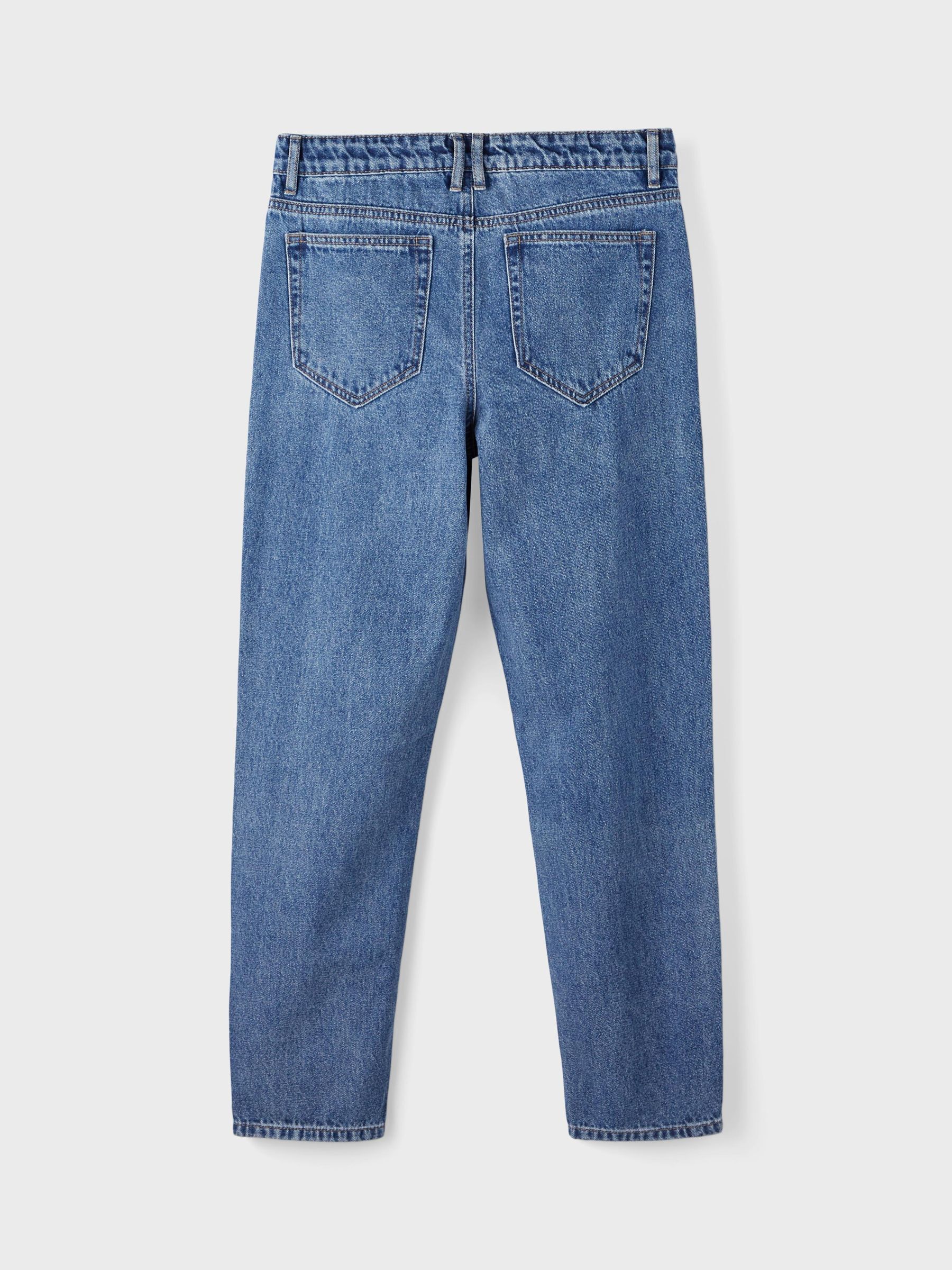 NLMNIZZA DNM DAD PANT NOOS  medium blue denim