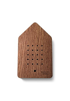 Birdybox Bird chirping music box Dark Oak