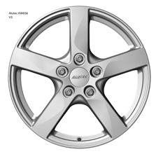 6,5x16 ALUTEC ALASKA SILVER