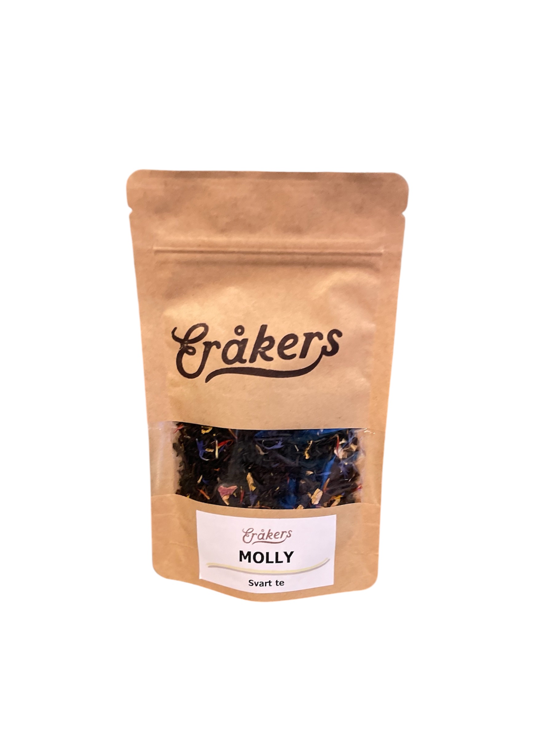 Molly - Svart te - Papaya & Ananas, 25g (Liten påse)