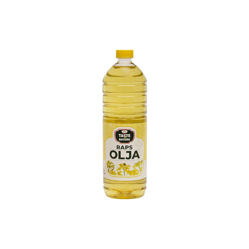 Rapsolja 1L Taste of Nature, perfekt för matlagning