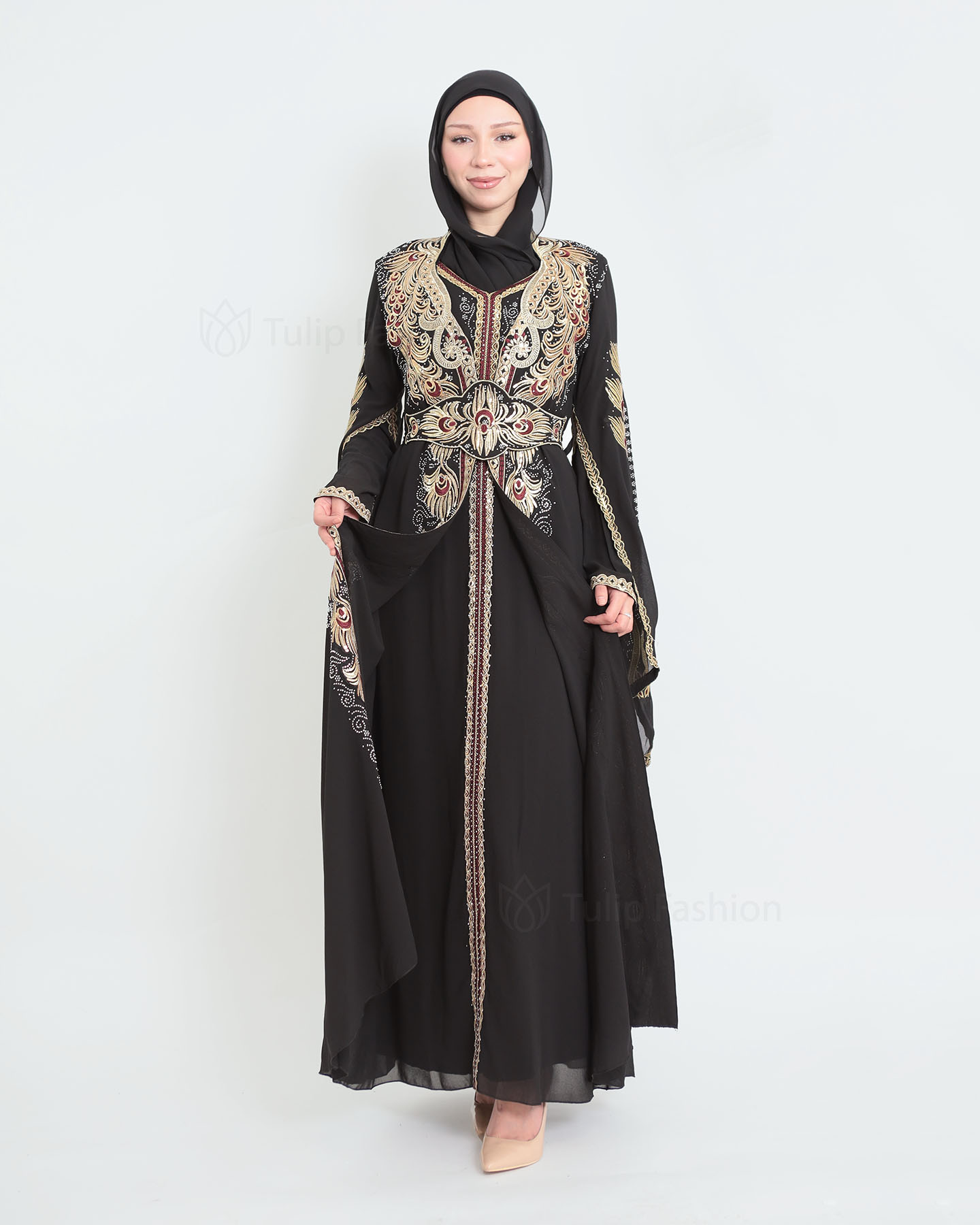 Kaftan - Black - 9