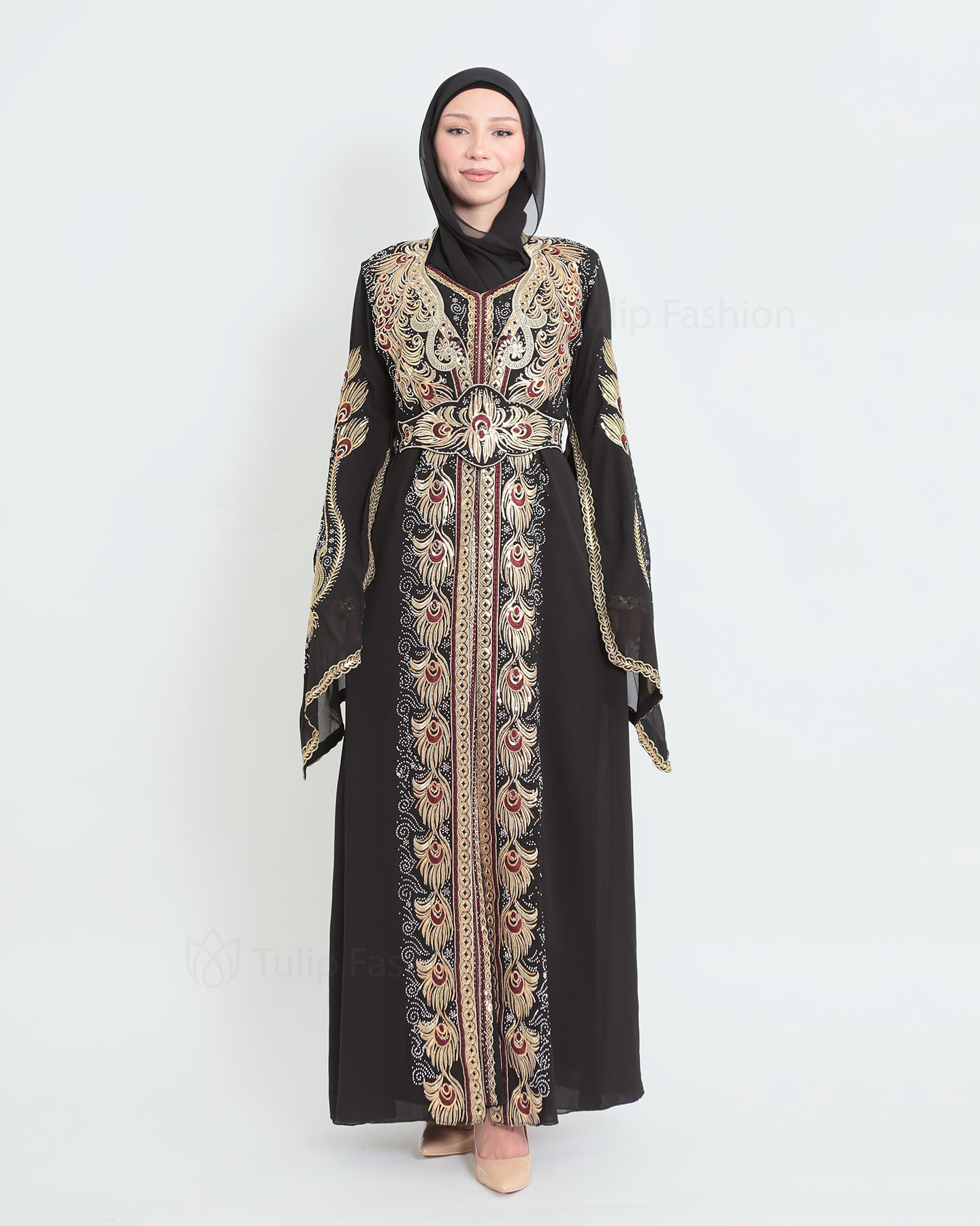 Kaftan - Black - 6