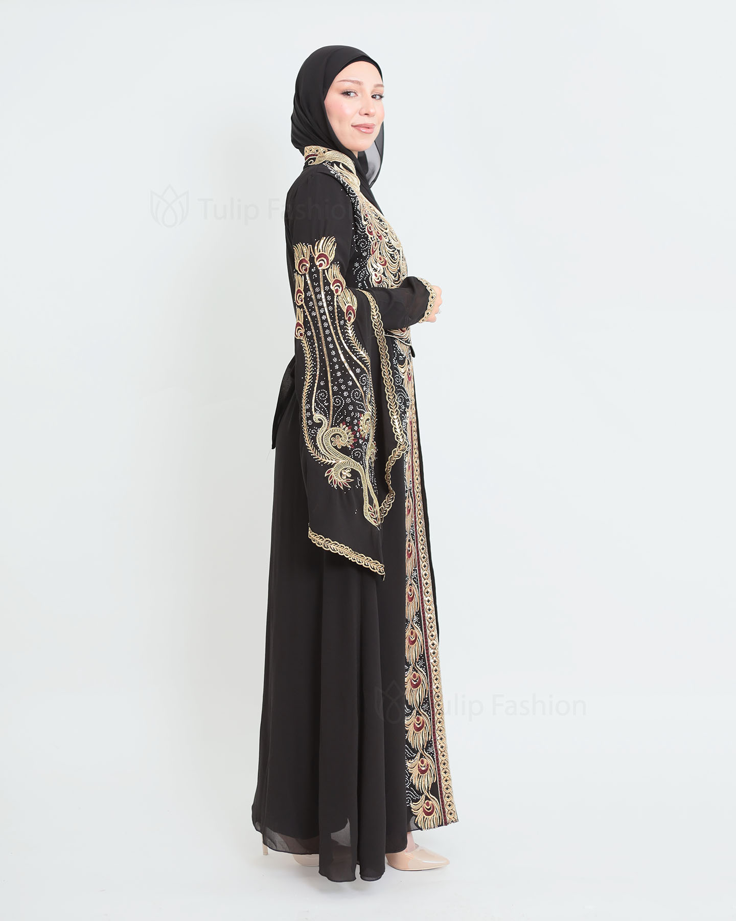Kaftan - Black - 5