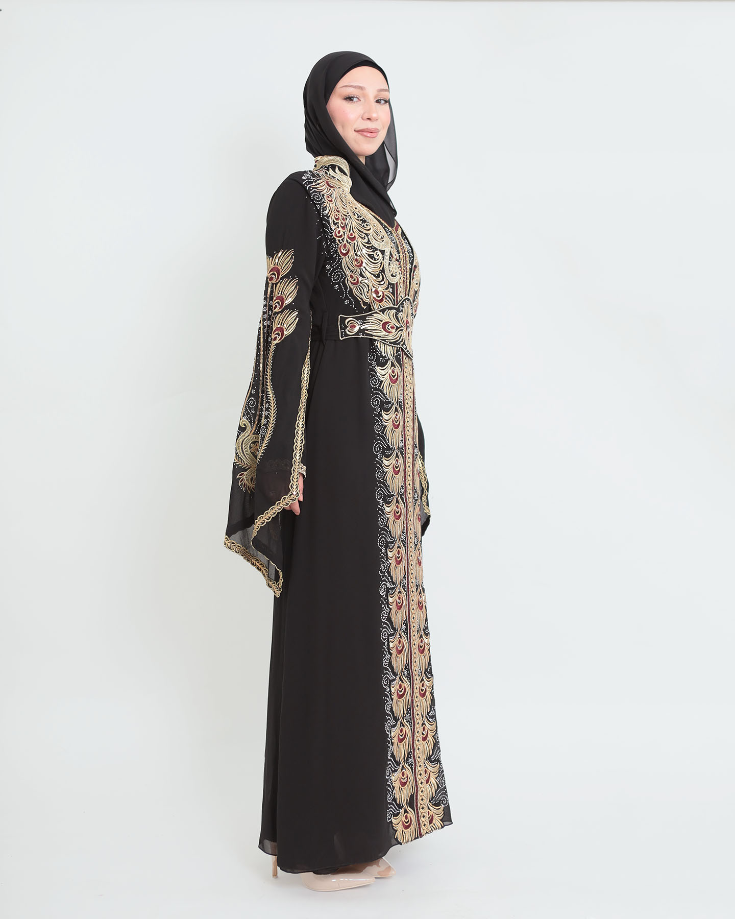 Kaftan - Black - 3