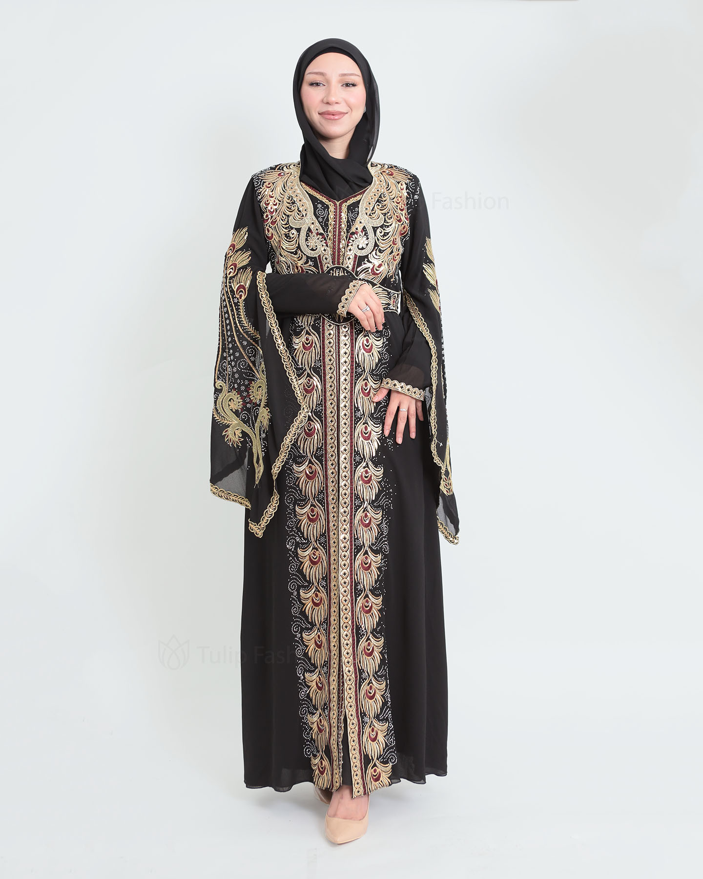 Kaftan - Black - 2
