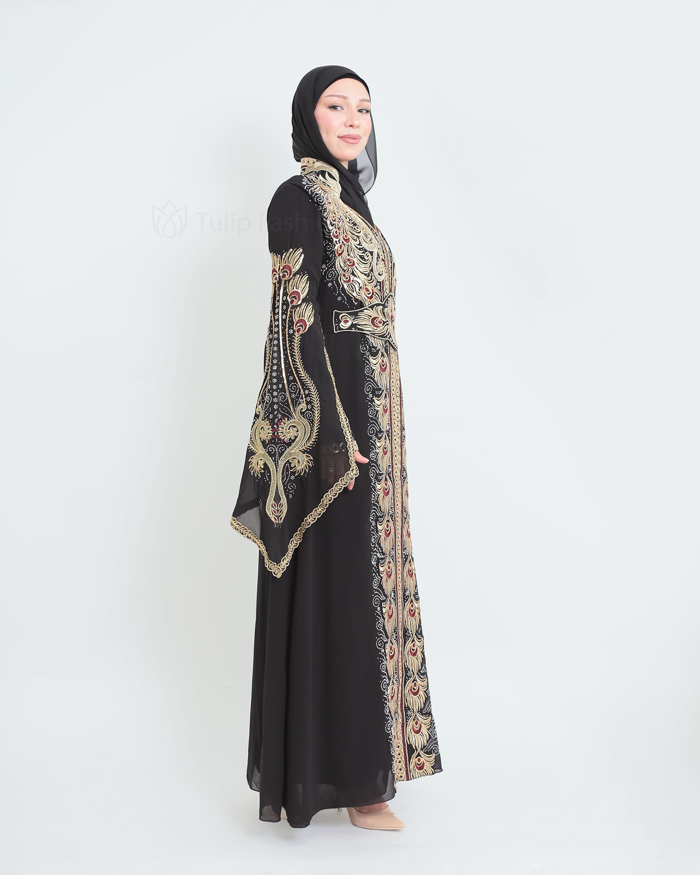 Kaftan - Black - 8