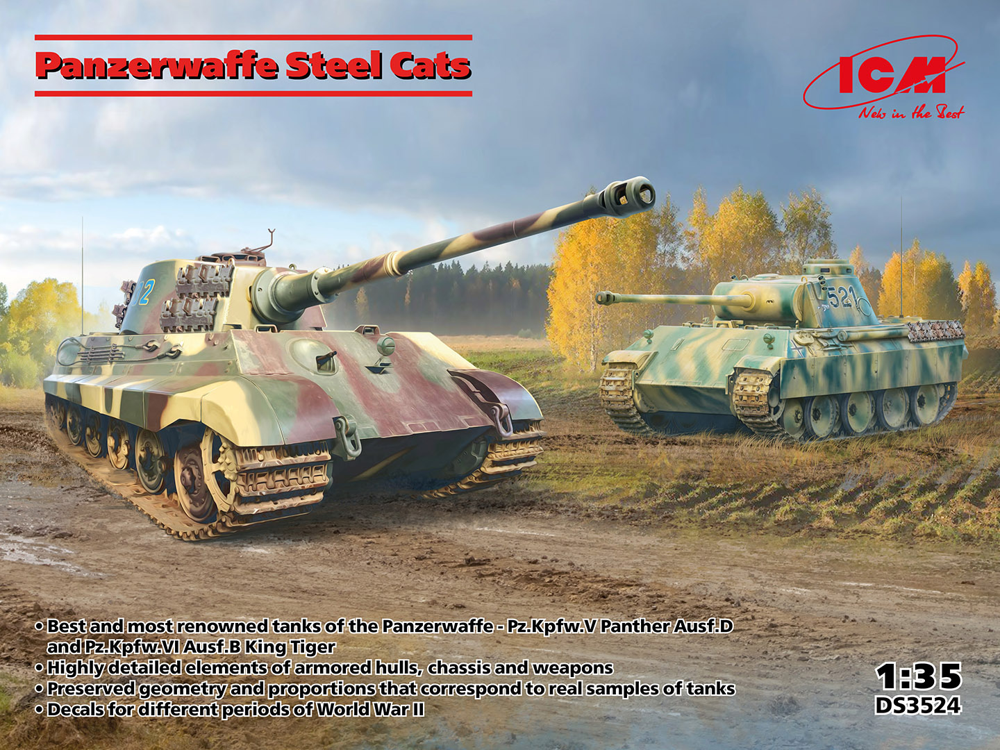 1/35 Panzerwaffe steel cats