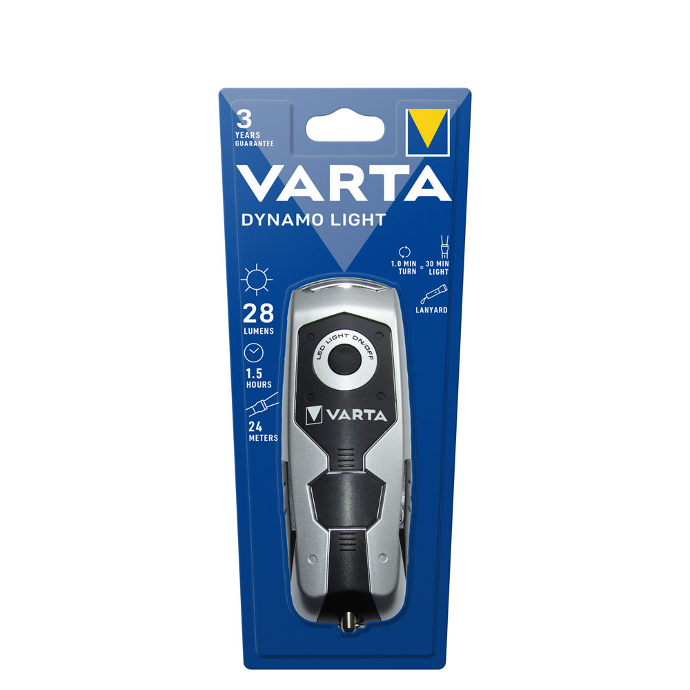 Vevficklampa - VARTA Dynamo Light - 2