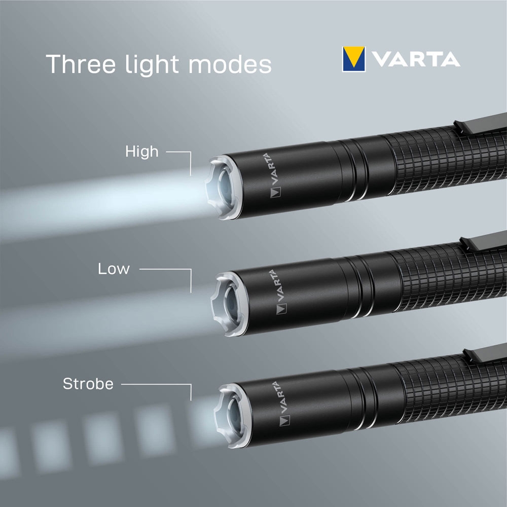 Ficklampa - VARTA Aluminium Light F10 Pro - 6