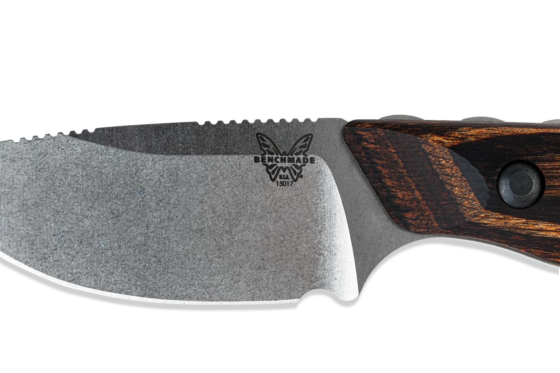 Benchmade 15017: Hidden Canyon Hunter w Wood Handle - 3