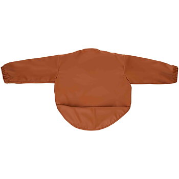PU Bib Blouse Recycled Ginger Bread