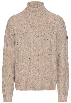 Turtleneck tröja beige   från camel active